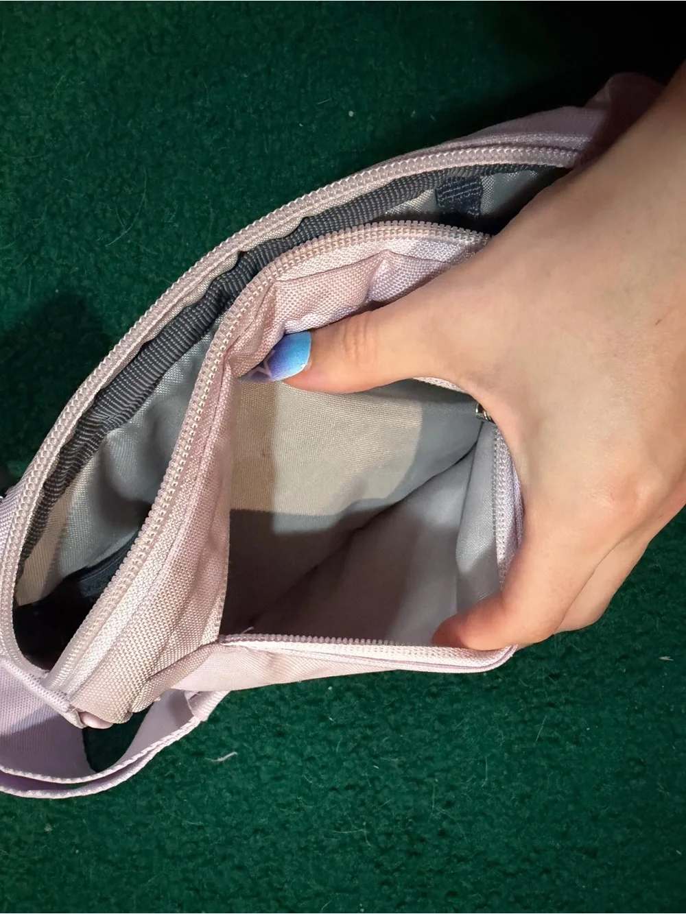 adidas Pastel Purple Crossbody Waist Pack